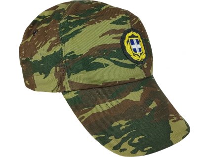 Čiapka poľná letná s nášivkou Lizard Camo Grécko originál (Veľkosť 54 zánovní)