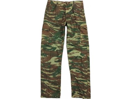 Nohavice letné bojové BDU M-71 RipStop Lizard Camo Grécko originál zánovný (Veľkosť 6670/6670 (N° 9) zánovní)