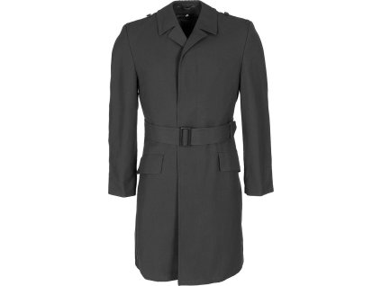 Kabát BW pánsky trenčkot vlnený plášť s vložkou na zips šedý Heer Bundeswehr originál (Veľkosť 25. (178/92) bez opasku)