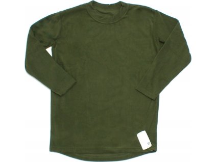 Tričko zimné termo podvliekacie fleece zelené Wzór 517/MON Poľsko originál (Veľkosť 184/112/106)