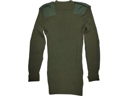 Sveter vlnený zelený typ 2 Holandsko originál (Vyberte veľkosť 8)