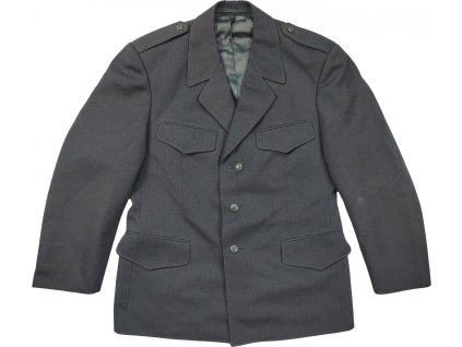 Sako vlnené tmavo šedé Švajčiarsko (Veľkosť 100 BB)
