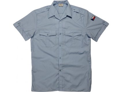 Košeľa 97 modrá s krátkym rukávom AČR originál (Veľkosť 182/39-40 B)