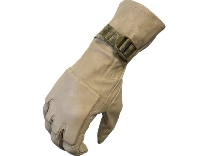 Rukavice kožené hnedé Gloves Combat Warm Weather Veľká Británia (Veľkosť 8 zánovní)