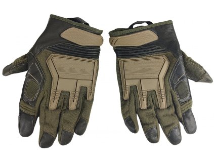 Rukavice taktické s gumovou ochranou W+R® (Veľkosť 8)