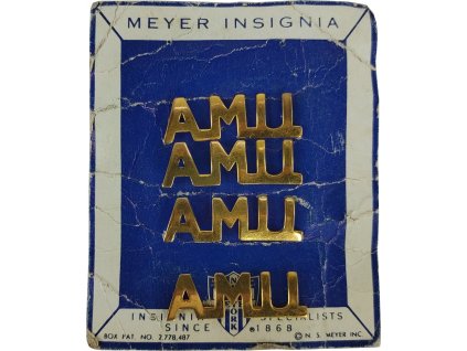 Odznak AMU (American Military University) US (Balenie 1 odznak)