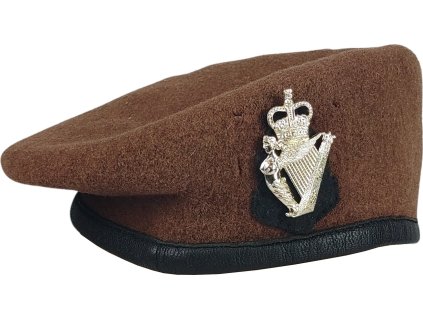 Baret britský hnedý Kráľovskí husári Royal Hussars (Veľkosť 58)