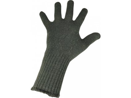 Rukavice US pletené vlnené Foliage Green (Veľkosť X-Large)