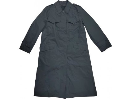 Plášť nepremokavý jednoradový čierny Holandsko (Veľkosť 48 (kabát s opaskem bez vložky))