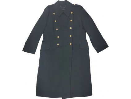 Kabát dvojradový námorný čierny Holandsko 60. roky (Veľkosť 1)