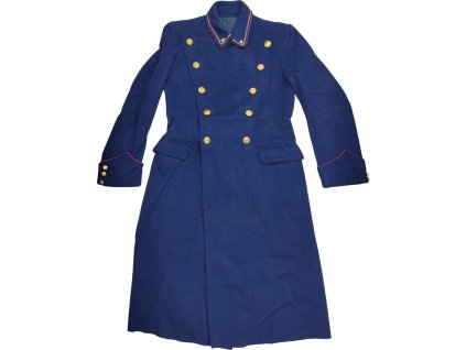 Kabát dvojradový modrý Karabinieri z Modeny Taliansko originál použitý (Veľkosť 48 L)