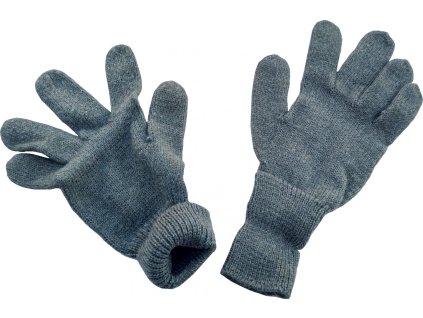 Rukavice päťprsté vlnené šedé Švajčiarsko originál (Veľkosť XS/S (17-20 cm))
