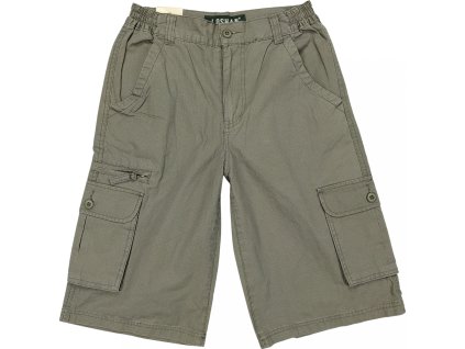 Bermudy RipStop kraťasy pod kolená zelené Loshan® (Veľkosť 30)