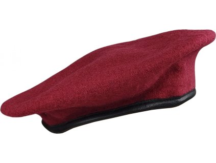Baret AČR tmavo červený brigáda rýchleho nasadenia a výsadkové vojsko (Veľkosť 60-61)