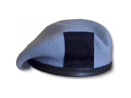 Baret svetlo modrý s výšivkou letecký zbor ARMY AIR CORPS ACC Veľká Británia originál (Varianta 	53 použitý)