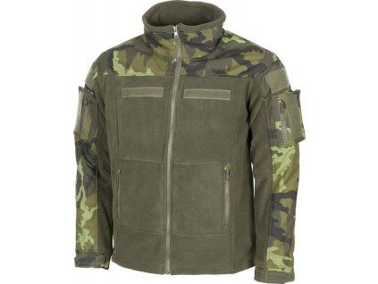 Bunda taktická mikina Combat vz.95 Camo Fleece MFH® Professional (Veľkosť S)