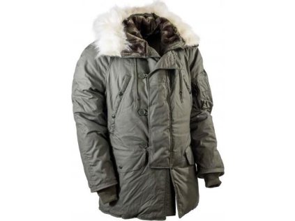 Bunda zimná parka N-3B Aljaška US originál (Veľkosť Small použitá)