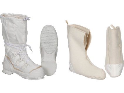 Topánky zimné Mukluk s vlnenou vložkou bielej Veľká Británia (Veľkosť 10 Medium)