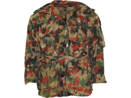 Bunda poľná zimná M70 Alpentarn Švajčiarsko originál (Veľkosť a stav 48 použitá)