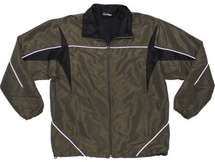 Bunda športová šusťákovka olív/black Rakúsko originál (Vyberte veľkosť 1)