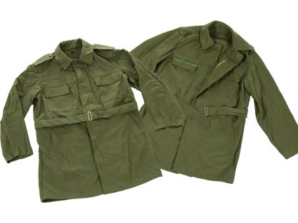 Kabát vz.85 zelený ČSLA originál (Varianta bez goliera, Vyberte veľkosť 1/47 (164/94) poškozený zip)