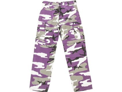 Nohavice BDU fialové maskovanie Lila Camo MMB® (Veľkosť M)