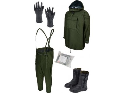 Chemický odev komplet NBC typ ABL 1 Belgicko originál (Veľkosť Large)