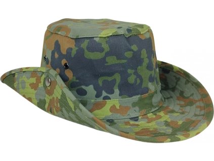 Klobúk austrálčan Flecktarn BW Bundeswehr (Vyberte veľkosť L (59-60CM))