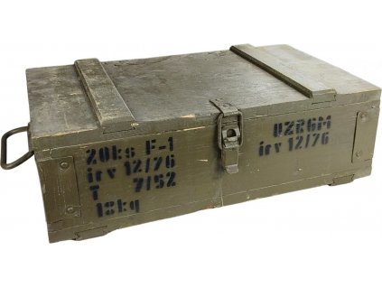 26728 municni drevena bedna 47 x 29 x 15 5 cm na granaty f 1 csla