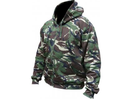 Mikina s kapucňou na zips maskovanie DPM Kombat® Tactical (Veľkosť 3XL)