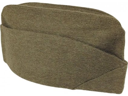 Lodička Francúzsko khaki vlnená originál (Veľkosť 59)