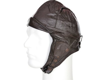 Motokukla Retro letecká RAF kožená hnedá (Vyberte veľkosť 57/Medium)