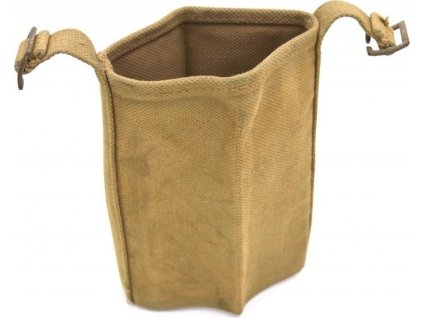Obal britský na poľnú fľašu (čutora) M37 Veľká Británia WWII originál (Varianta bez popruhov)
