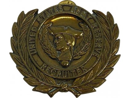 18919 odznak us identification us army recruiter reserve pro armadni zalohy