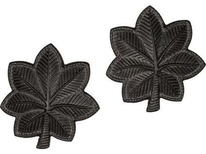 Odznak US Rank Lieutenant Colonel čierny (Balenie 1 ks)