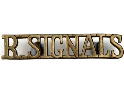 Odznak R.SIGNALS (Royal Corps of Signals) Veľká Británia originál