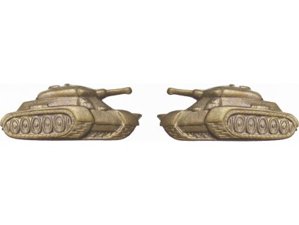 Odznak rozlišovacie tankové vojsko morený ČSLA/AČR originál (Varianta ľavý)