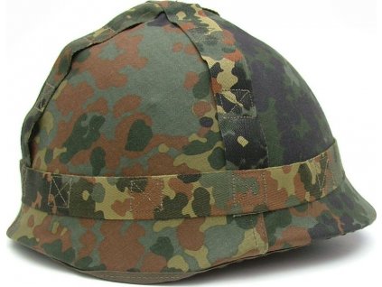 Poťah na kovovú helmu BW Flecktarn Bundeswehr originál (Veľkosť 57-61)