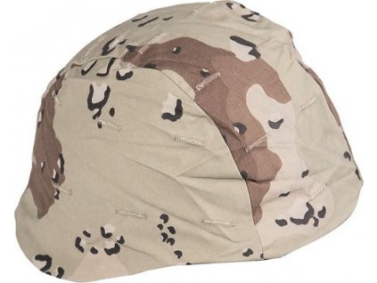 Poťah helmu US PASGT Desert 6 Color originál (Stav 	použitý, Veľkosť Medium/Large)