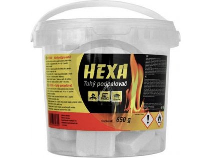 Podpaľovač tuhý pevný lieh HEXA 650g