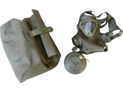Plynová maska BW (Bundeswehr) M65Z s filtrom a taškou (Veľkosť 1)
