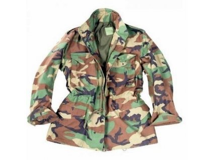 Poľný kabát, bunda (parka) M65 woodland Teesar (Veľkosť XL/R)