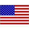 Zástavka  veľká USA (60 x 90 cm)