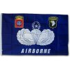 Vlajka Airborne 82nd division & 101st Airborne Division US ARMY 90x150cm č.107