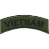 Nášivka VIETNAM nápis olív E-53