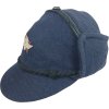 Čiapka staničná zimná ČSD retro tmavo modrá (Veľkosť 53 bez odznaku)