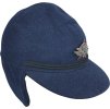 Čiapka staničná zimná ČSD retro tmavo modrá (Veľkosť 53 bez odznaku)