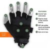 Rukavice Mechanix M-Pact bezprsté čierne (Veľkosť Medium)