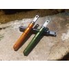 Kresadlo kovové na kľúče Survival Fire Starter (Varianta oranžové)