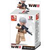 Lego Sluban - vojak bojovník WWII (Varianta náhodný výběr)